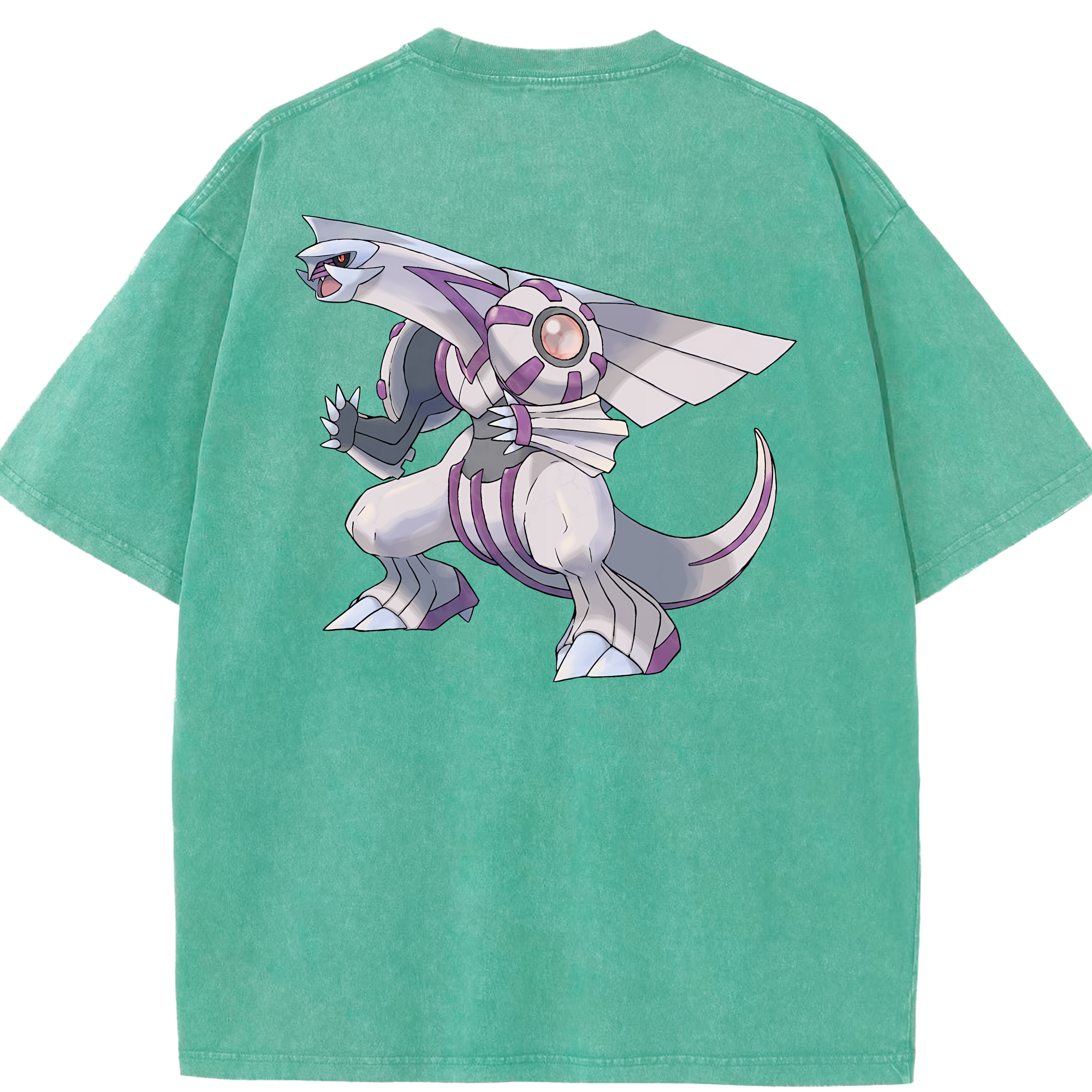 （画像用） ポケットモンスター Pokémon 綿100% ヴィンテージ風 半袖Tシャツ（背面プリント）